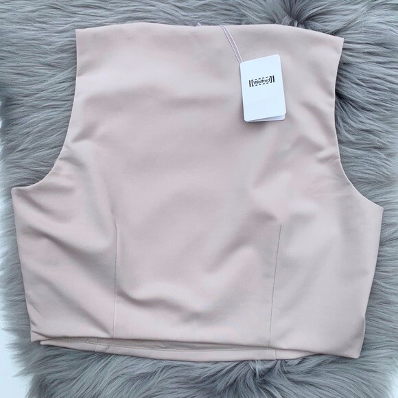 Wolford NEW Christie Top in Morning 40 Beige 10 - Picture 6 of 8